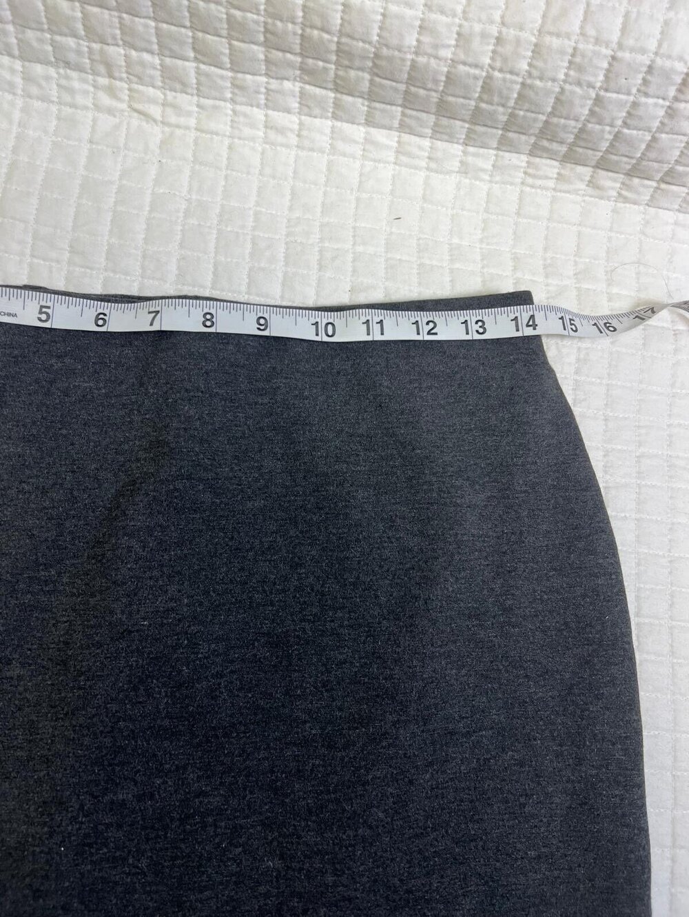 Wilfred Aritzia Skirt Gray Rayon Blend Small - Picture 7 of 8
